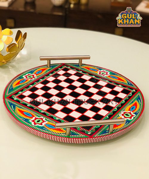 Chamakpatti Tray (Chess Pattern) 0028