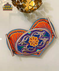 Chamakpatti Tray (Heart Shape) 0038