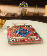 Chamakpatti Tray (Stainless Steel Handle) 0029