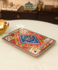 Chamakpatti Tray (Stainless Steel Handle) 0029