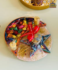 Crescent Star Tray Eid Basket 006