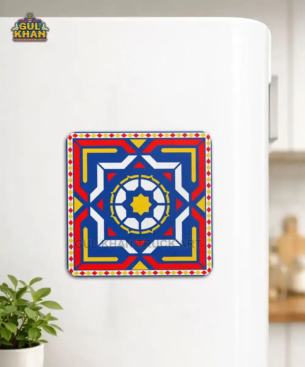 Sindhi Ralli Inspired Fridge Magnets 03
