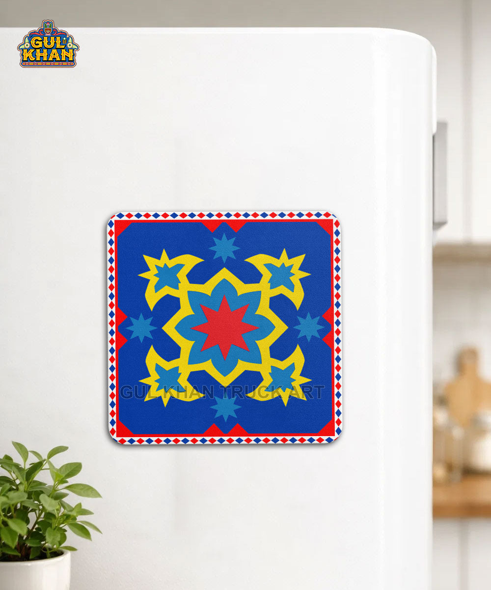 Sindhi Ralli Inspired Fridge Magnets 04