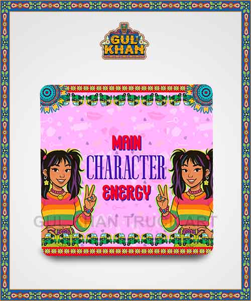 Main Character Energy Printed Fridge Magnet