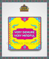 Very Demure Printed Fridge Magnet