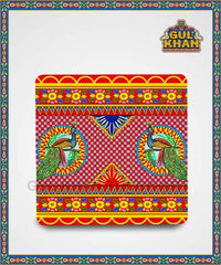 Peacock Printed Truck Art Fridge Magnet