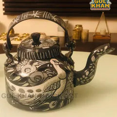 Gray Scale Kettle Design 0032