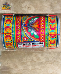 Customized Dhol 02 (Chamakpatti Handmade)