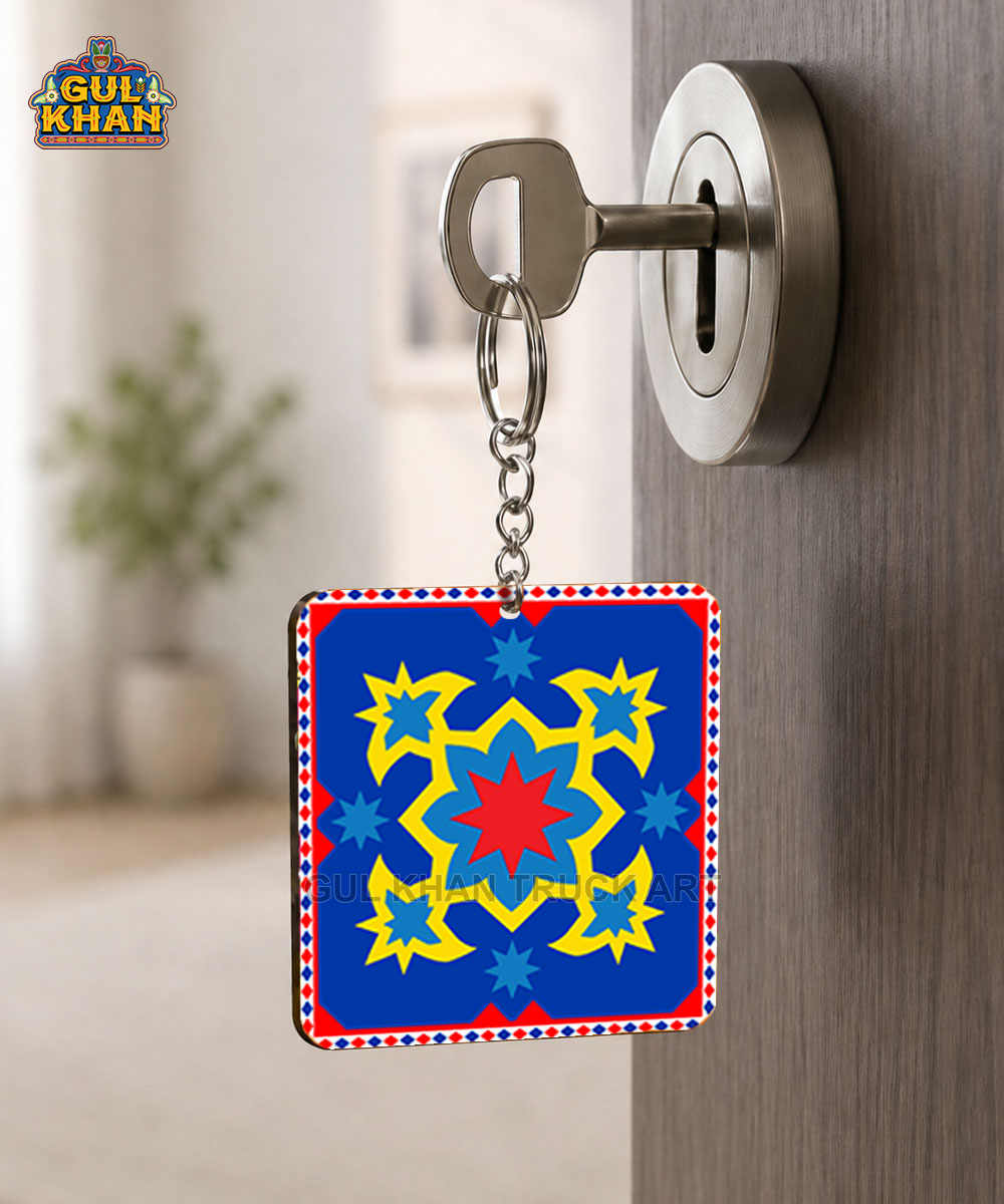 Sindhi Ralli Inspired Keychains 04