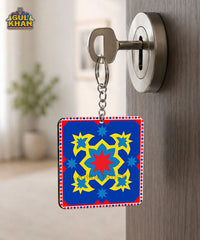 Sindhi Ralli Inspired Keychains 04