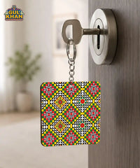Sindhi Ralli Inspired Keychains 05