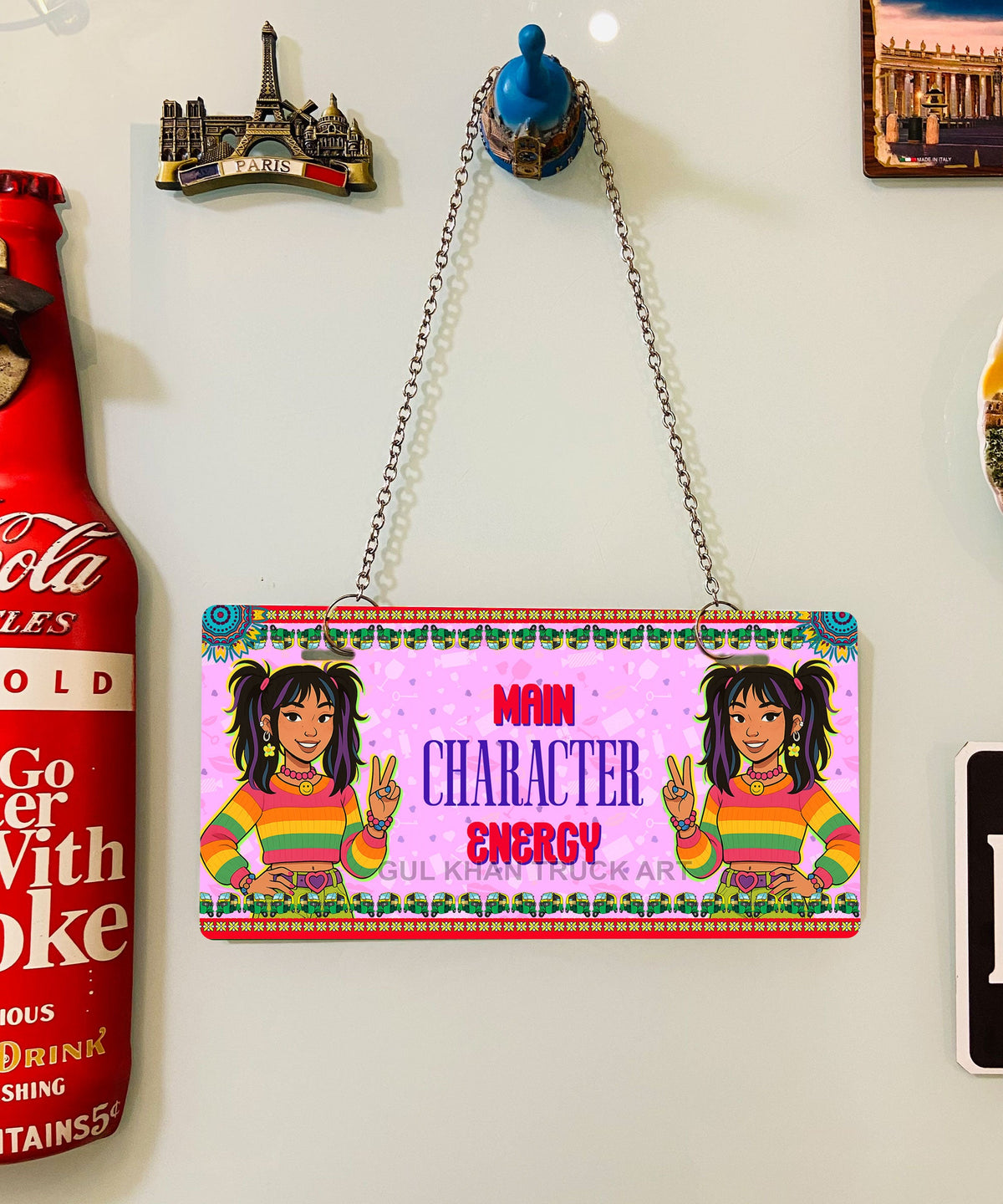 Main Character Energy Printed Wall Plate