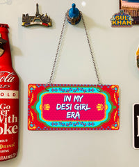 In My Desi Girl Era Printed Wall Plate