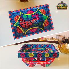 Tray with moving Wheels 014