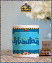 Ramadan Mubarak Printed Truck Art Ceramic Mug