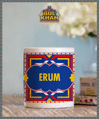 Sindhi Ralli Inspired Printed Truck Art Ceramic Mug 03