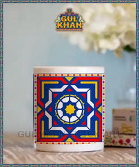 Sindhi Ralli Inspired Printed Truck Art Ceramic Mug 03