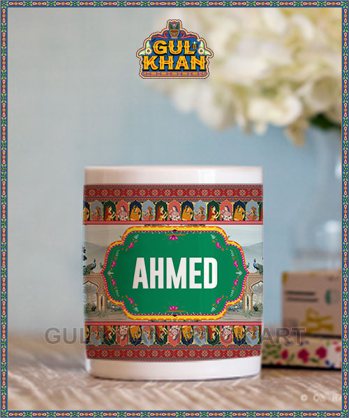Mughal Artisan  Printed Ceramic Mug 04