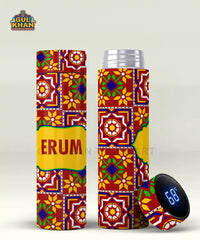 Sindhi Ralli Inspired Printed Travel Bottle Customized 02