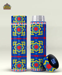 Sindhi Ralli Inspired Printed Travel Bottle Customized 04