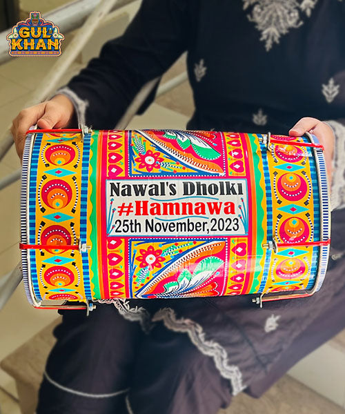Customized Dhol 02 (Chamakpatti Handmade)