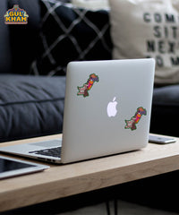 Pakistan Map Cultural Sticker