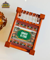 Mughal Artisan Charpai Tray Printed Design (Customizable) 02