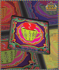 Broken Heart in Cup Printed Coaster Design