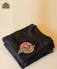 Peacock Embroidered Monogram T-Shirt
