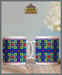 Sindhi Ralli Inspired Printed Truck Art Ceramic Mug 04