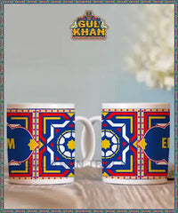 Sindhi Ralli Inspired Printed Truck Art Ceramic Mug 03