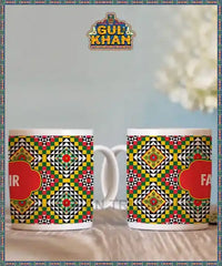 Sindhi Ralli Inspired Printed Truck Art Ceramic Mug 05