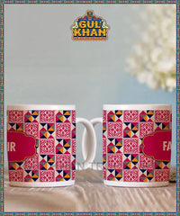 Sindhi Ralli Inspired Printed Truck Art Ceramic Mug 01