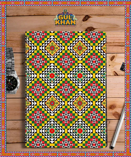 Sindhi Ralli Inspired Printed Notebook 05