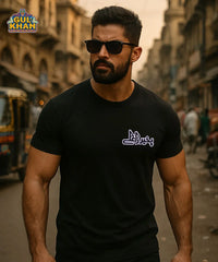 Pakher Raghalay Embroidered Monogram T-Shirt